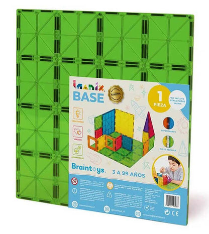 Braintoys Imanix Base Magnética Grande Verde Building Toys