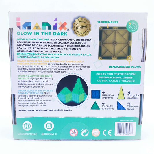 IMANIX Stickers - pegatinas reutilizables juego de construcción magnético  de Braintoys - envío 24/48 h 