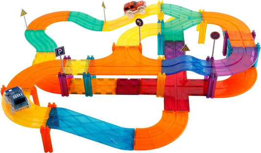 Braintoys Imanix Pista de Carreras 50 piezas Imanix Educational Toys