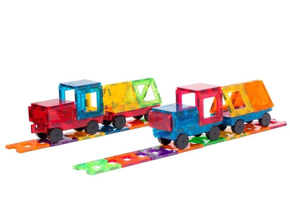 Braintoys Imanix Set de trenes 50 piezas Imanix Building Toys