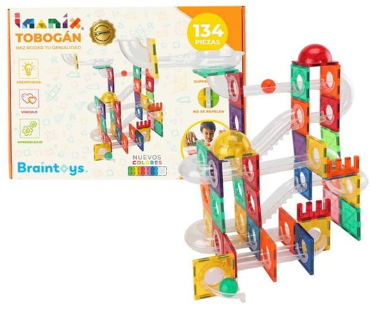 Braintoys Imanix Tobogan 134 piezas Educational Toys