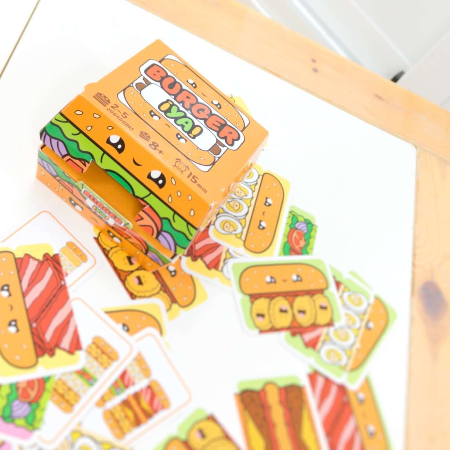 Burger Ya - Juego de mesa - Asmodee - Desde 8 años