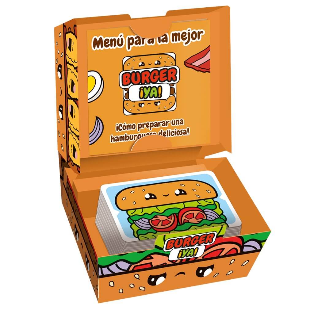 Burger Ya - Juego de mesa - Asmodee - Desde 8 años