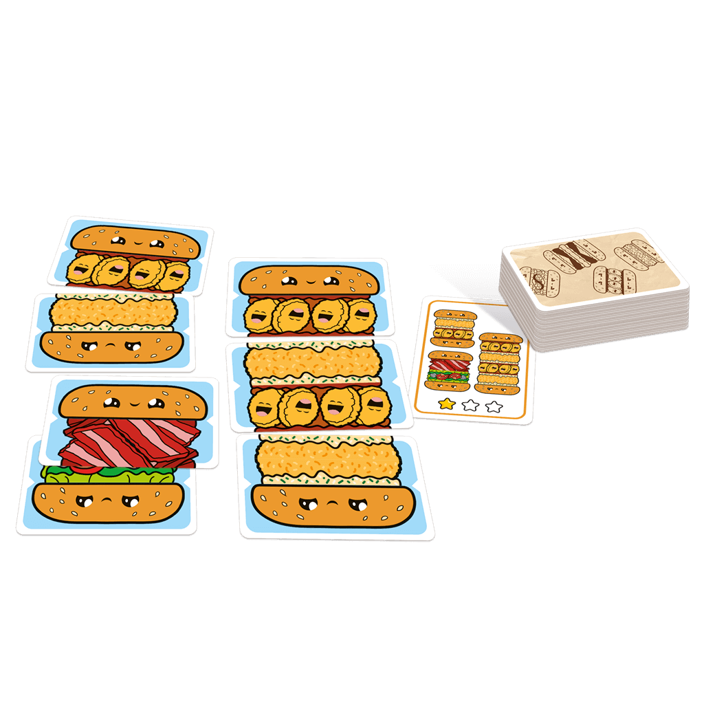 Burger Ya - Juego de mesa - Asmodee - Desde 8 años