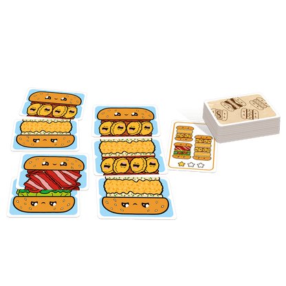 Burger Ya - Juego de mesa - Asmodee - Desde 8 años