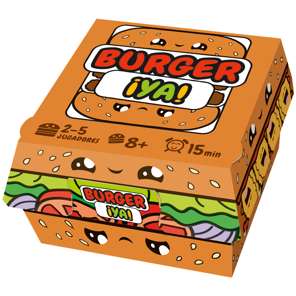 Burger Ya - Juego de mesa - Asmodee - Desde 8 años