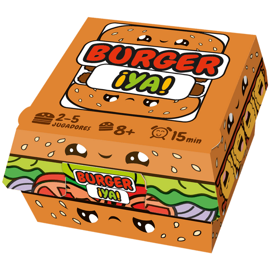 Burger Ya - Juego de mesa - Asmodee - Desde 8 años