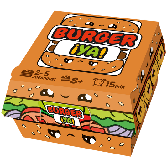 Burger Ya Juego de cartas desde los 8 años - Mi Juego Bonito