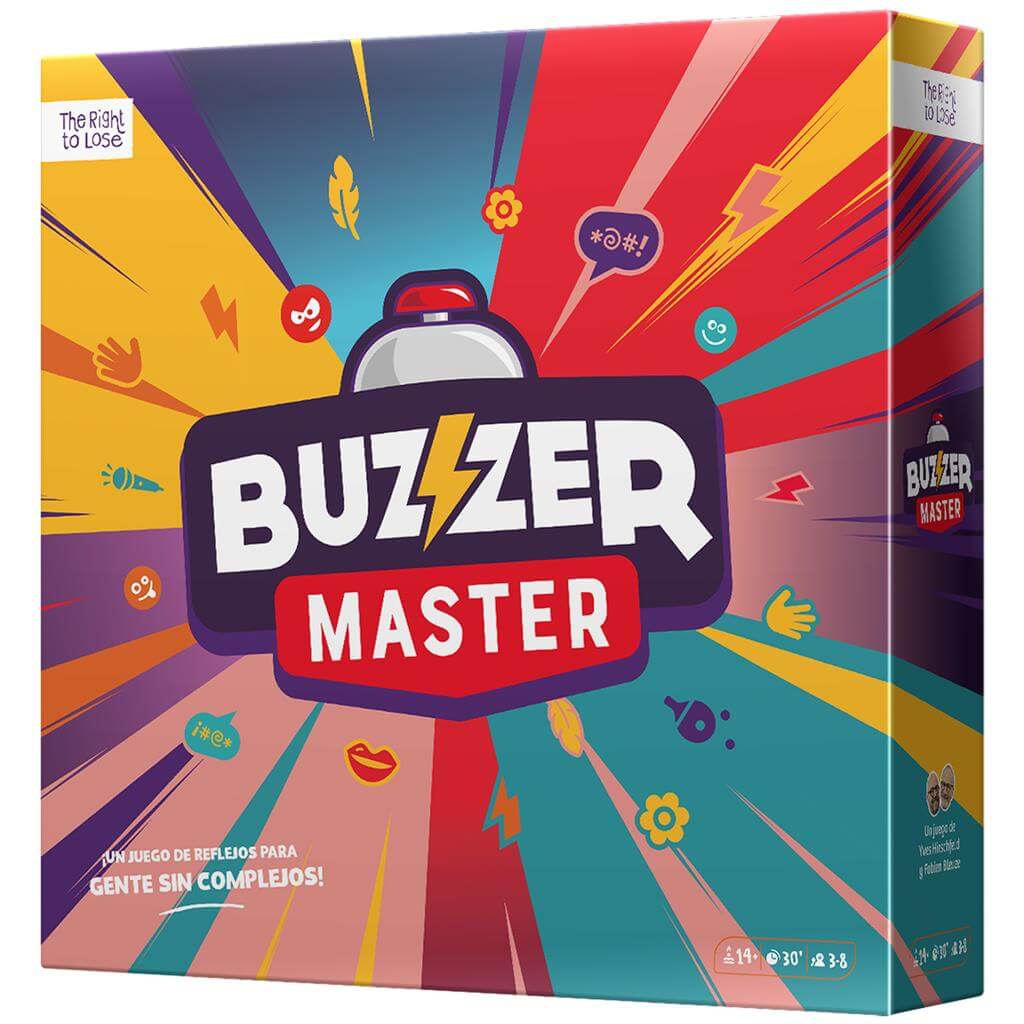 Buzzer Master - Un party game para 14 años o más - Mi Juego Bonito