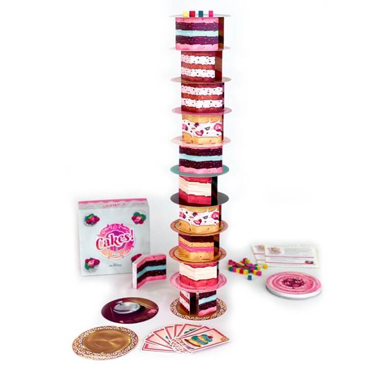 Cakes ! - Juego de mesa ideal fiestas y cumples - Atomo - Desde 5 años