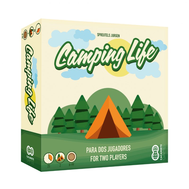 Camping Life - Juego de mesa desde 8 años - Mi Juego Bonito