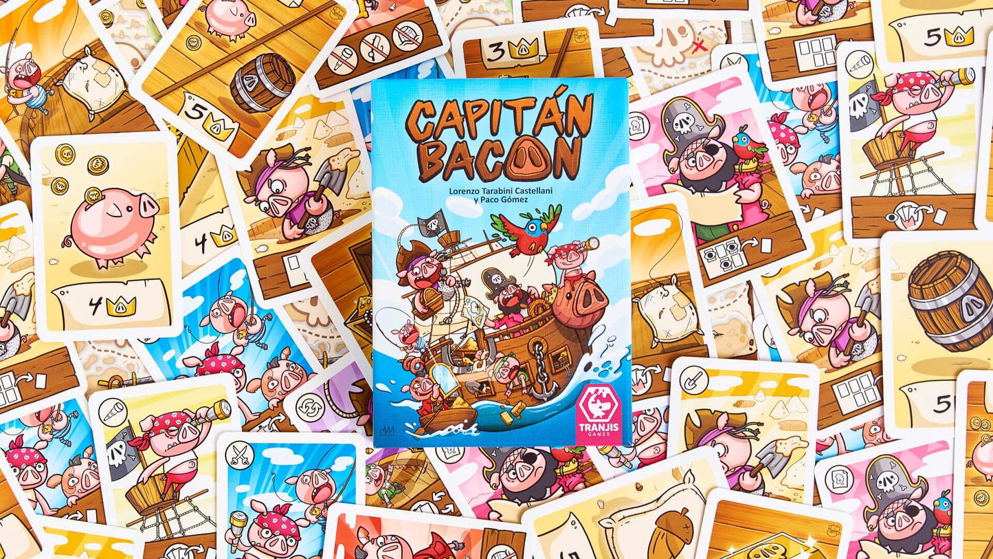 Capitan Bacon - Juego de mesa desde los 8 años - Mi Juego Bonito