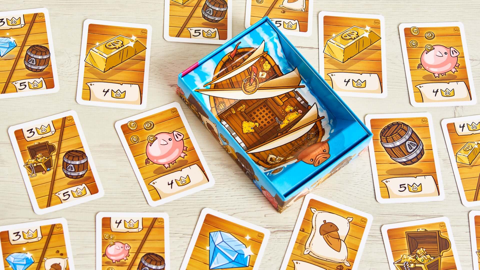 Capitan Bacon - Juego de mesa desde los 8 años - Mi Juego Bonito