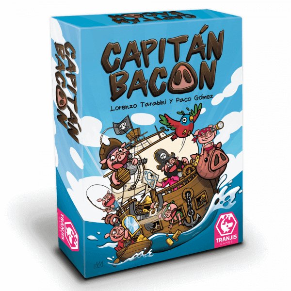Capitan Bacon - Juego de mesa desde los 8 años - Mi Juego Bonito
