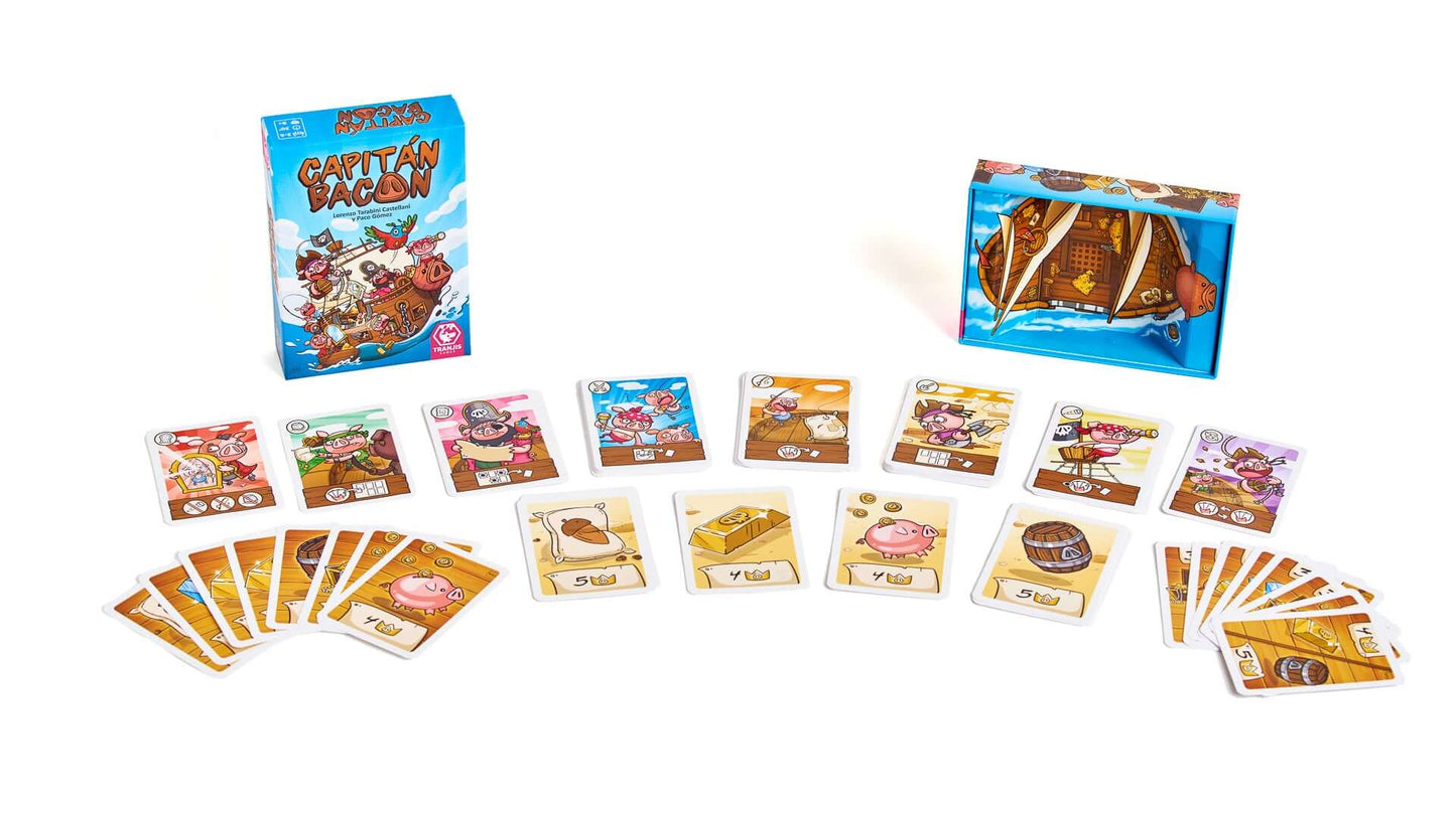 Capitan Bacon - Juego de mesa desde los 8 años - Mi Juego Bonito