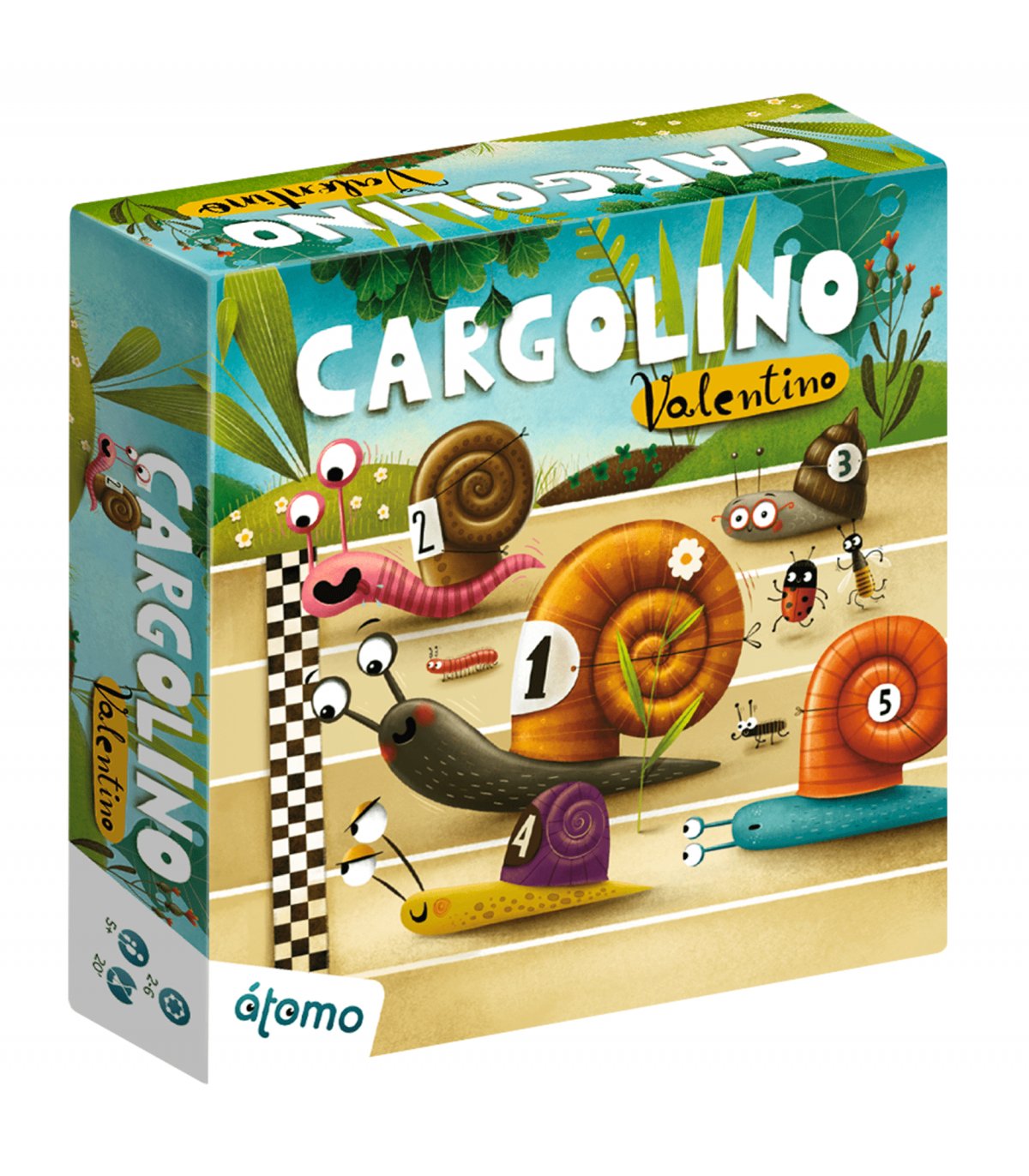Cargolino Valentino - Juego de mesa - Atomo - Desde 5 años Board Games