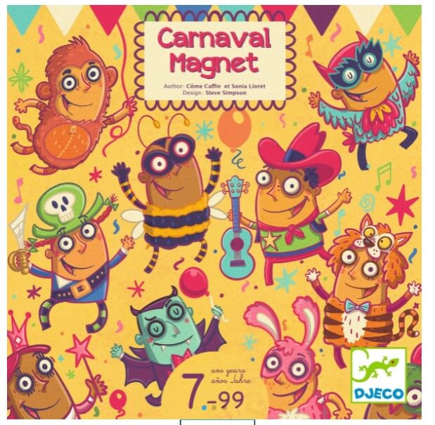 Carnaval Magnet - Juego de mesa - Djeco - Desde 7 años Board Games