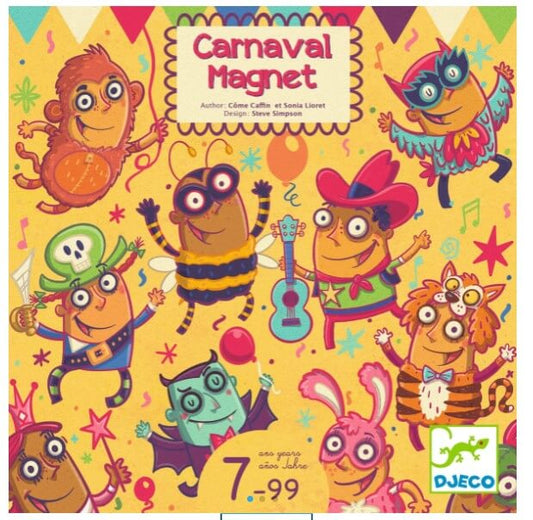 Carnaval Magnet - Juego de mesa - Djeco - Desde 7 años Board Games