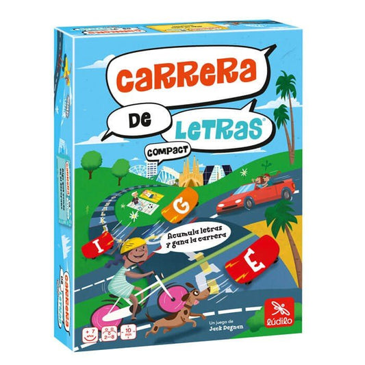 Carrera de Letras - Juego de mesa - Ludilo - Desde 7 años Board Games