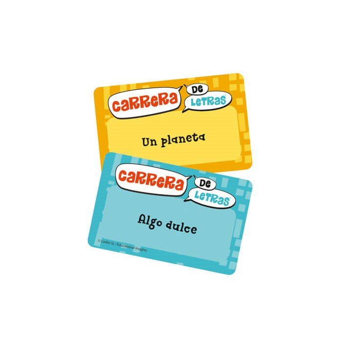 Carrera de Letras - Juego de mesa - Ludilo - Desde 7 años Board Games