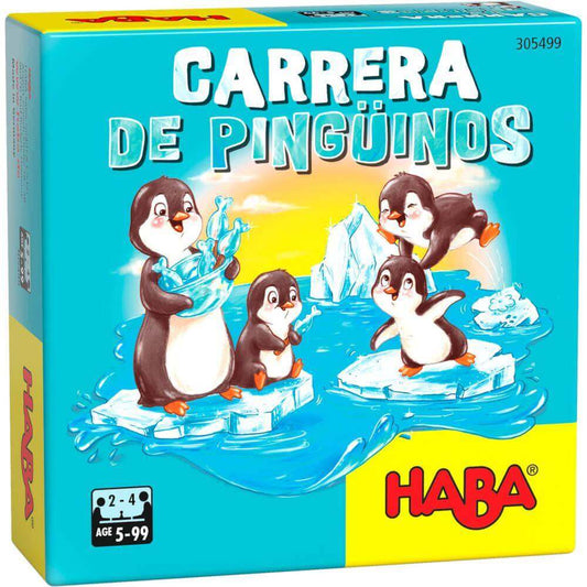 Carrera de pingüinos Juego de mesa desde los 5 años