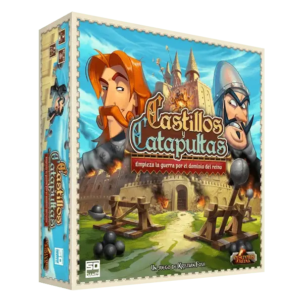 Castillos y Catapultas - Juego de mesa - SD GAMES - Desde 7 años Board Games