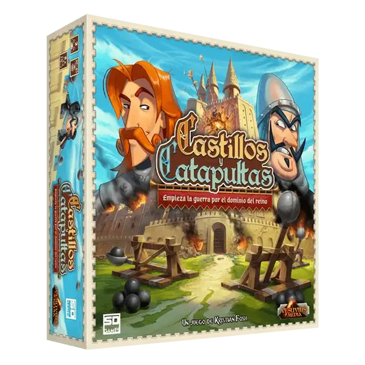 Castillos y Catapultas - Juego de mesa - SD GAMES - Desde 7 años Board Games