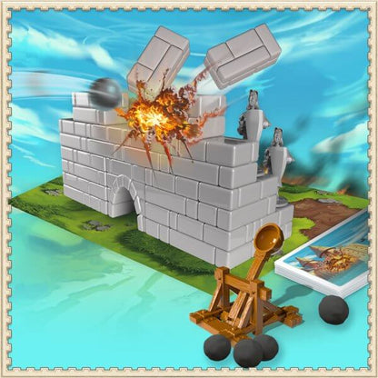 Castillos y Catapultas - Juego de mesa - SD GAMES - Desde 7 años Board Games