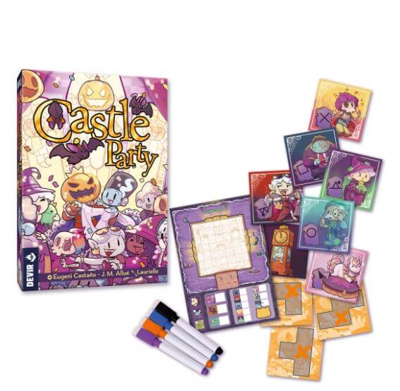 Castle Party - Juego de mesa desde los 8 años - Mi Juego Bonito