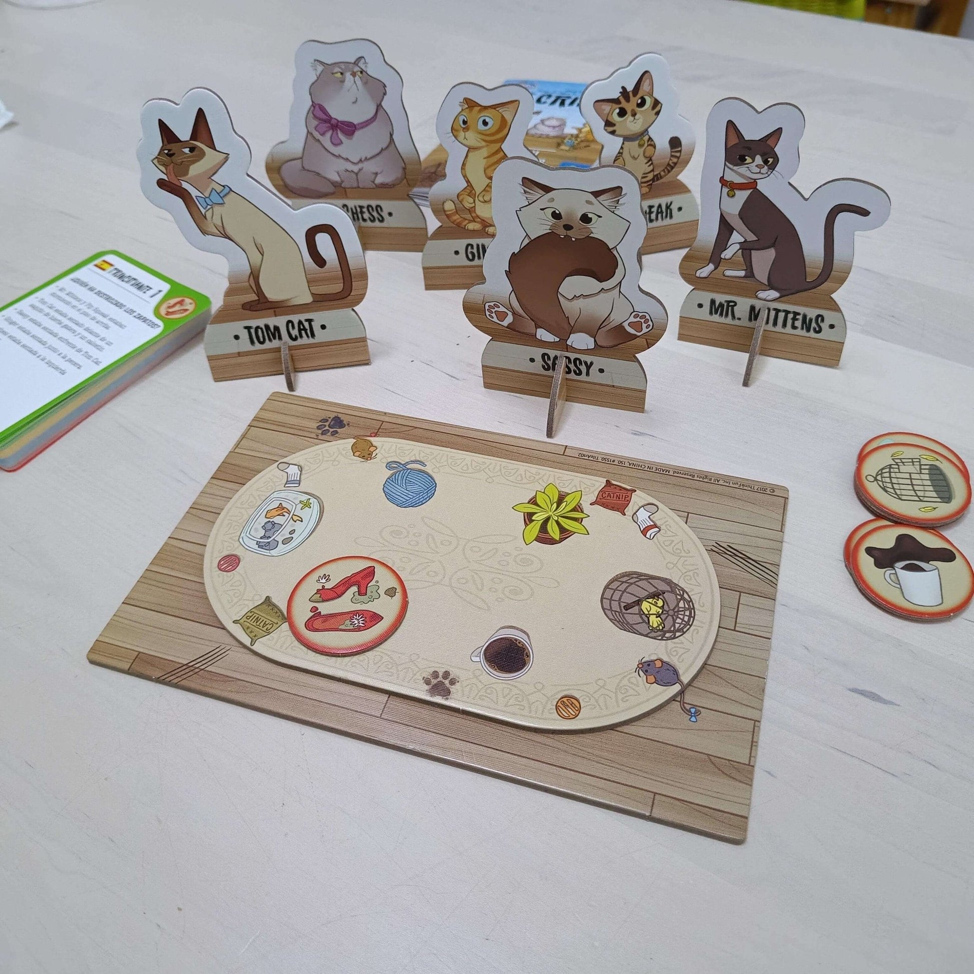 Cat Crimes - Juego de mesa - Thinkfun - Desde 8 años Board Games