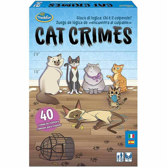 Cat Crimes - Juego de mesa - Thinkfun - Desde 8 años