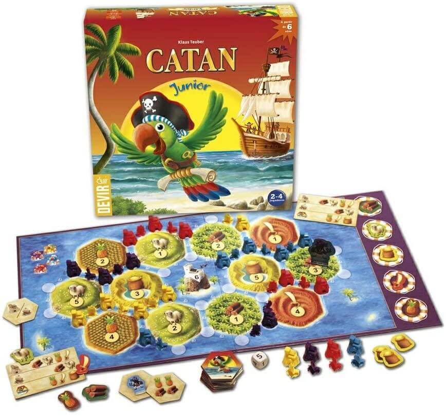 Catan Junior - Juego de mesa - Devir - Desde 6 años