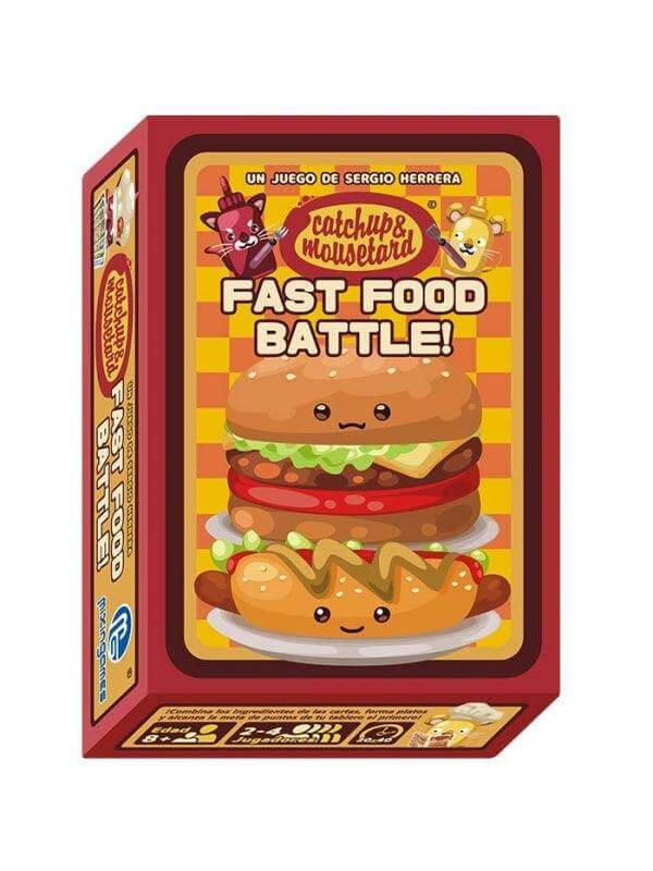 Catchup & Mousetard Fast Food Battle ! - Juego de mesa - Mixin games - Desde 8 años