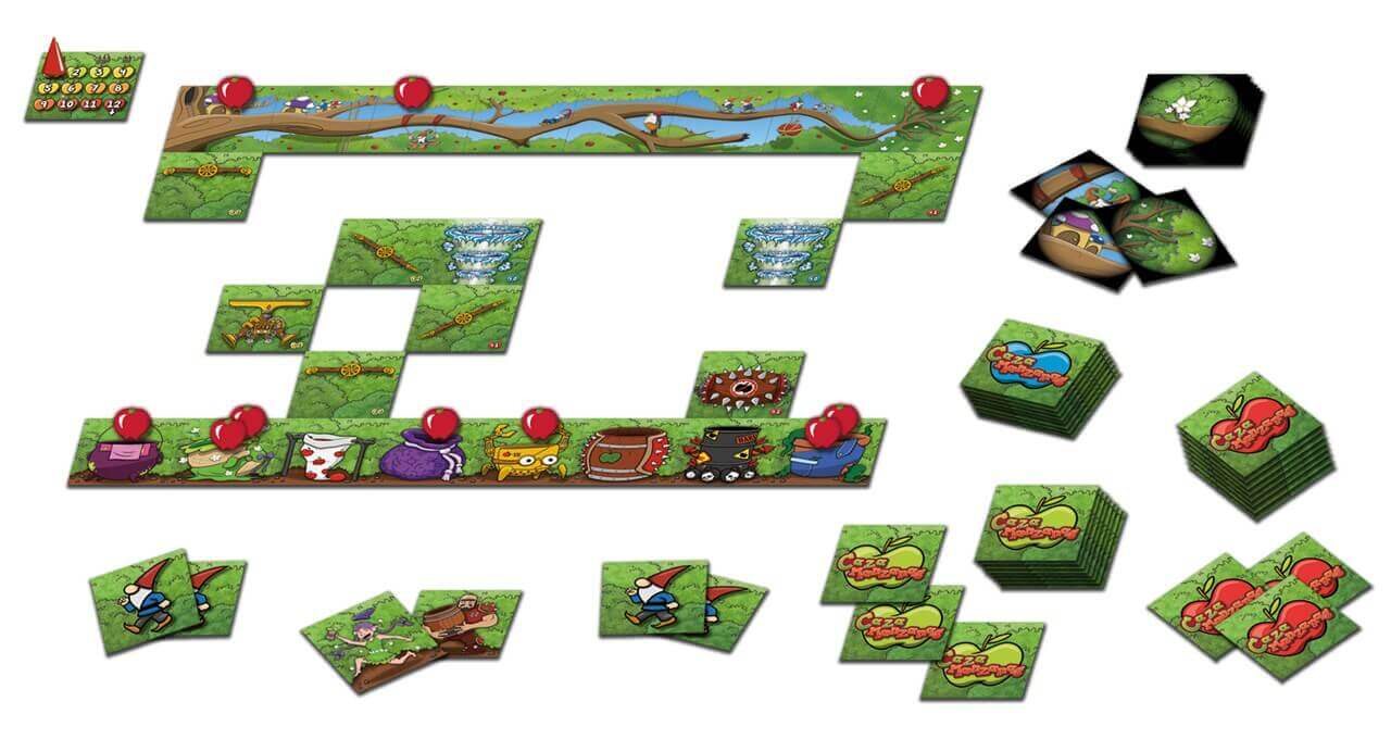 Caza Manzanas - Juego de mesa - Mercurio - Desde 8 años Board Games