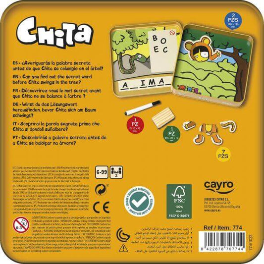 Chita - Juego de mesa - Cayro - Desde 6 años