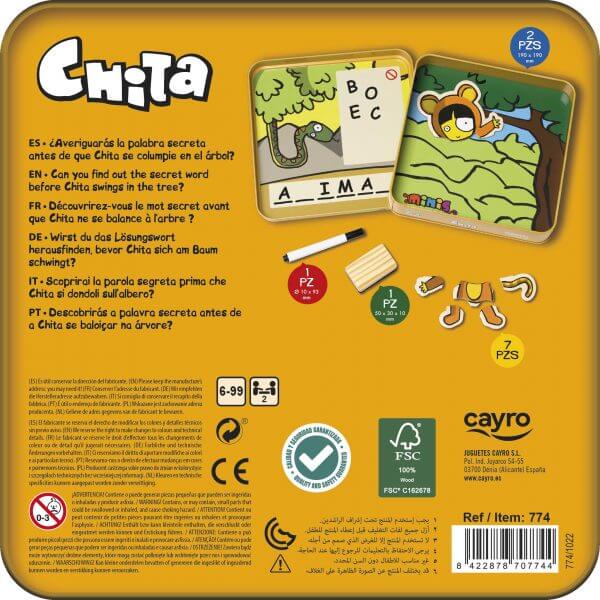 Chita - Juego de mesa desde los 6 años - Mi Juego Bonito