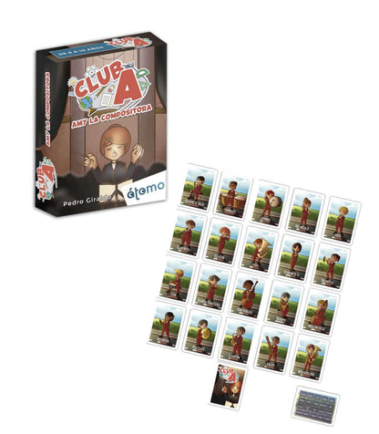 CLUB A Amy La Compositora - Juego de mesa - Atomo - Desde 8 años