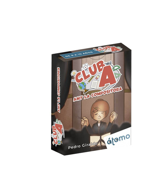 CLUB A Amy La Compositora - Juego de mesa - Atomo - Desde 8 años
