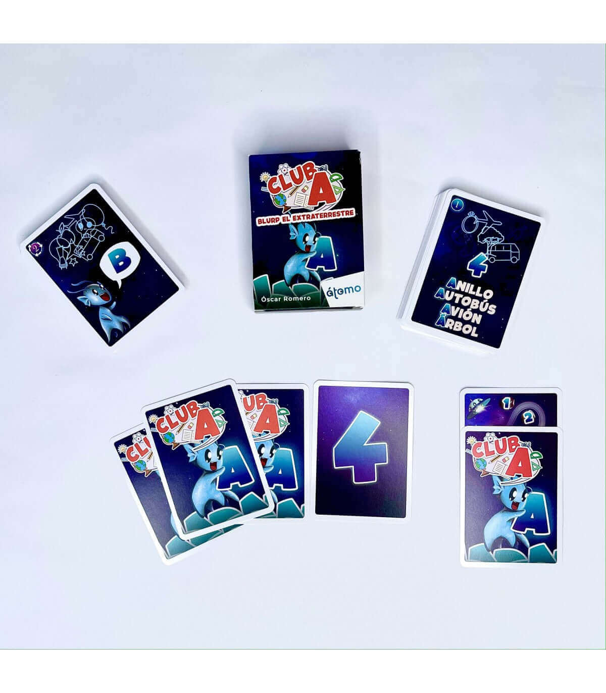 CLUB A Blurp El Extraterrestre - Juego de mesa - Atomo - Desde 6 años