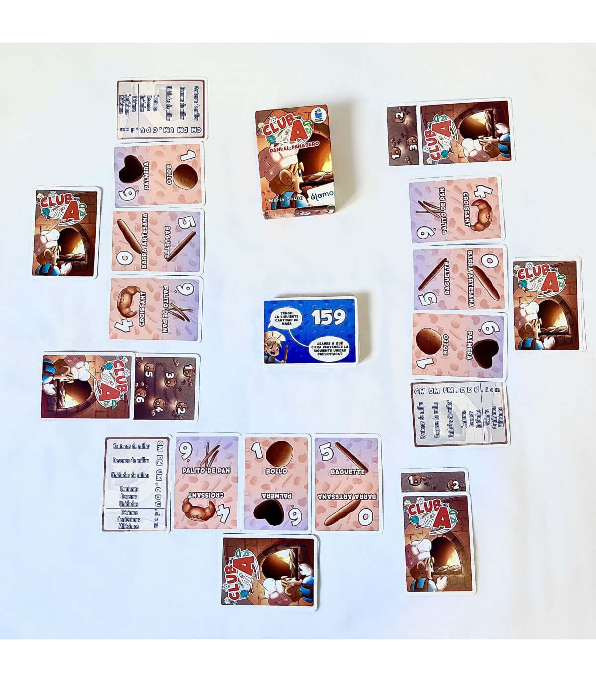 CLUB A Dani el Panadero - Juego de mesa - Atomo - Desde 8 años Board Games