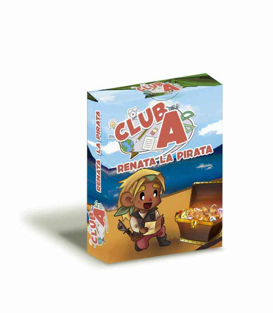 Club A Renata la Pirata - Juego de mesa - Atomo - Desde 8 años Board Games