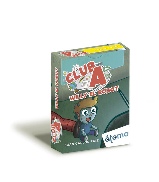 Club A, Willy el Robot – Encuentra piezas y monta robots · 4+ · 2-4 jugadores · Átomo