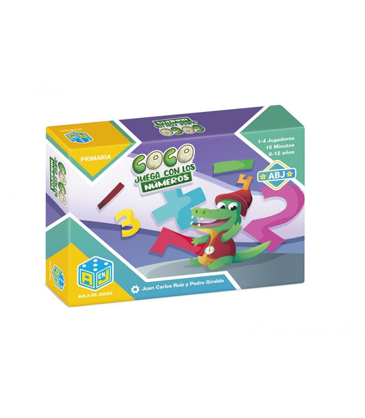 Coco Juega con los Números - Juego de mesa - Atomo - Desde 6 años Toys & Games