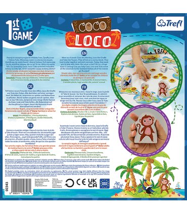 Coco Loco - Juego de mesa desde los 2 años - Mi Juego Bonito