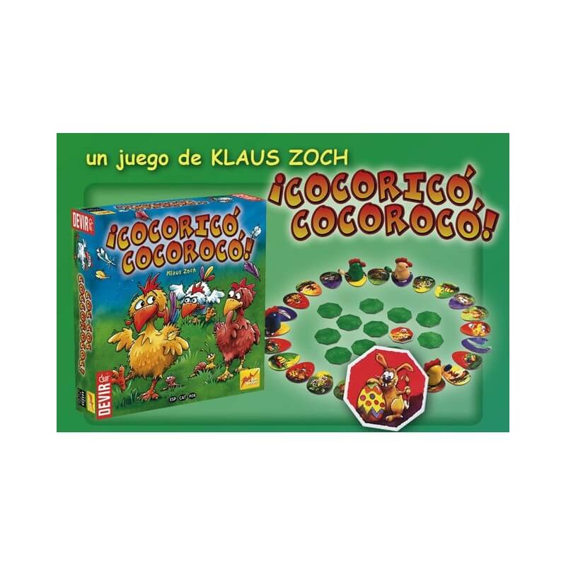 Cocoricó, Cocorocó - Juego de mesa - Devir - Desde 4 años Board Games