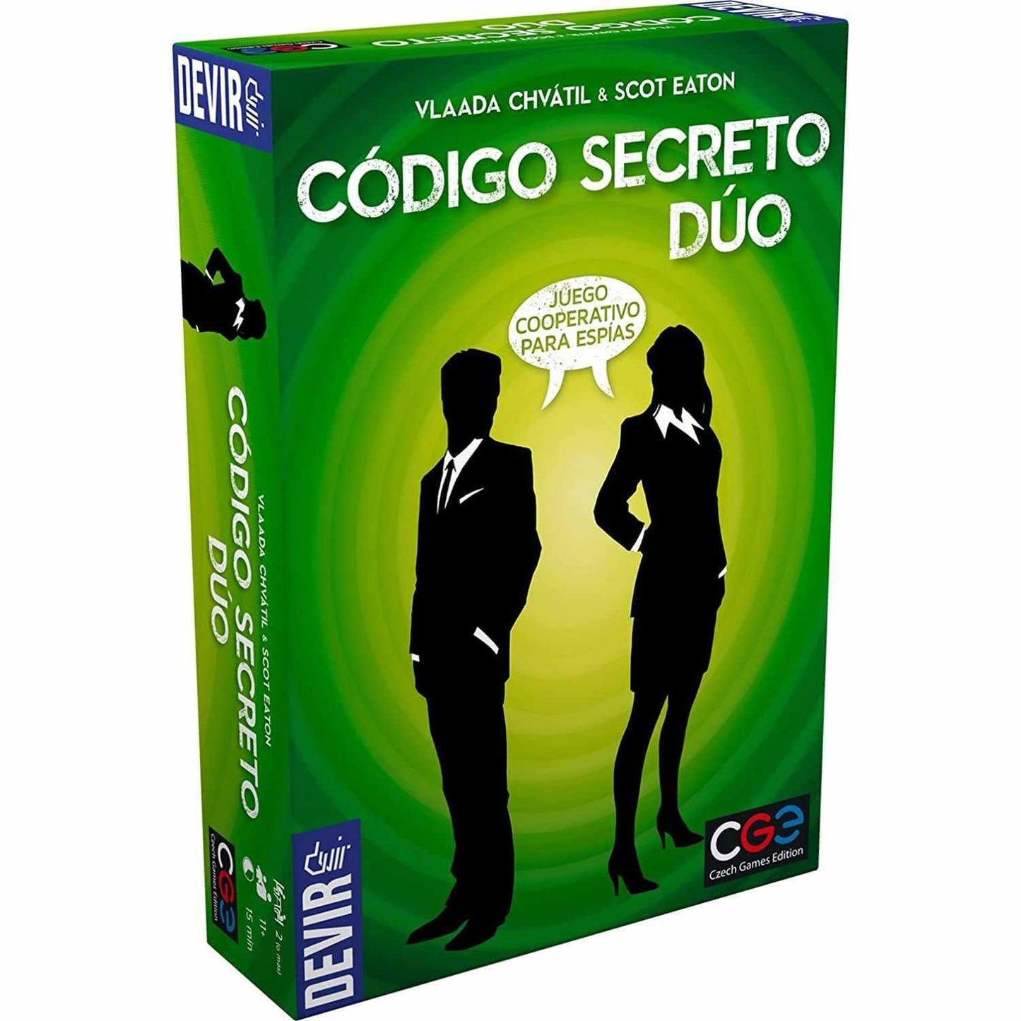Código Secreto Duo - Juego de mesa para 9 años o más - Mi Juego Bonito