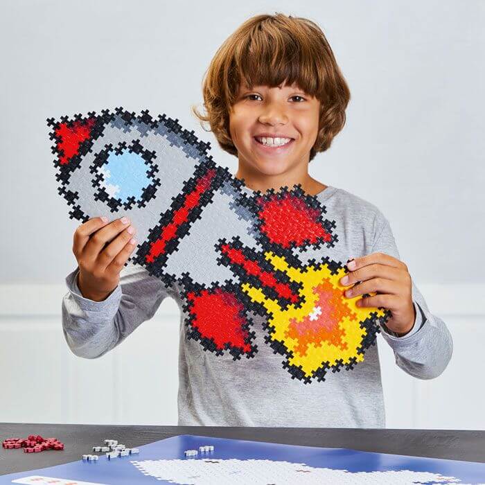 Cohete Plus Plus 500 piezas Juego de construcción desde los 5 años Building Toys