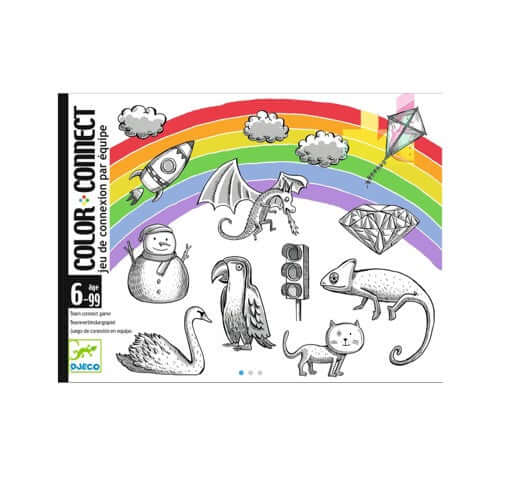 Color Connect - Juego de mesa desde los 6 años - Mi Juego Bonito