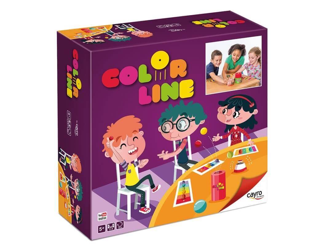Color Line - Juego de mesa desde los 5 años - Mi Juego Bonito