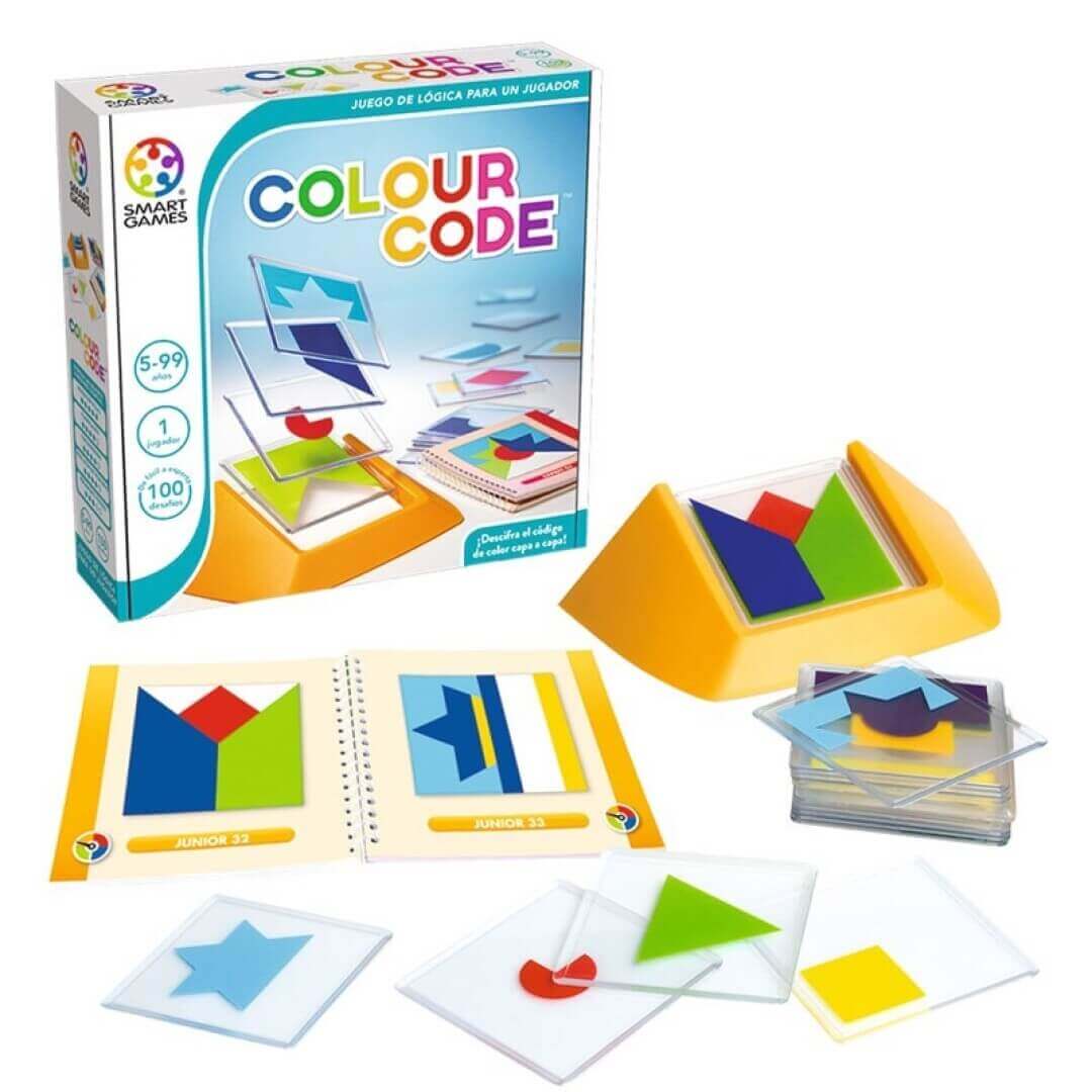 Colour Code - Retos de lógica visual y percepción espacial - 5+